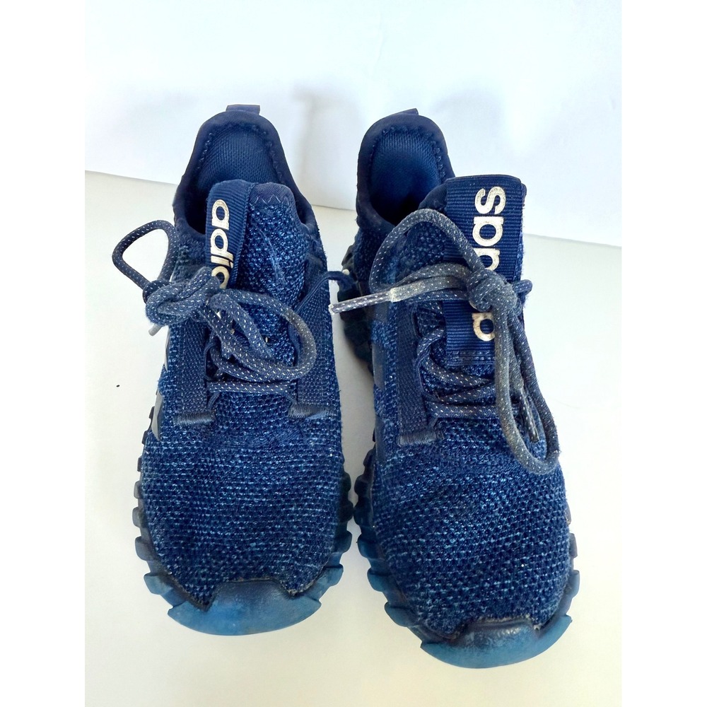 Adidas‎ Kids Dark Blue Mesh Running Shoes Athletic Sneakers Size 13K